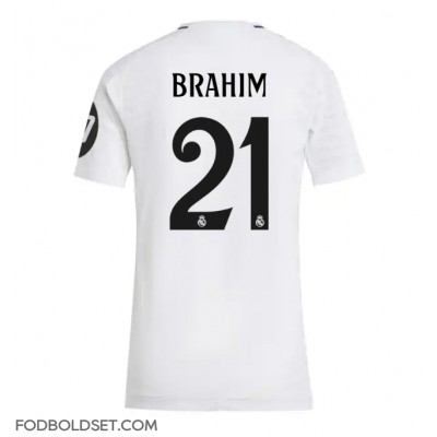 Real Madrid Brahim Diaz #21 Hjemmebanetrøje Dame 2024-25 Kortærmet Real Madrid Brahim Diaz #21 Hjemmebanetrøje Dame 2024-25 Kortærmet